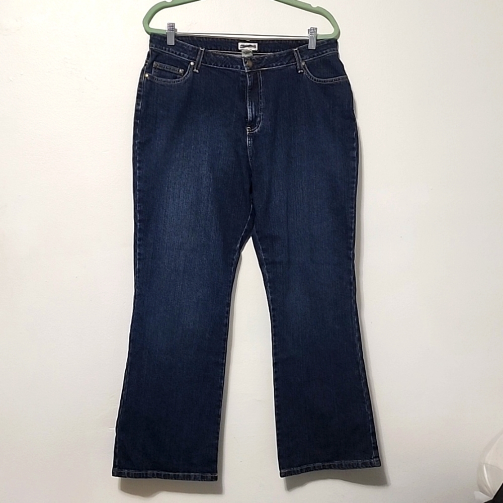 St. John's Bay stretch boot jeans 16WS